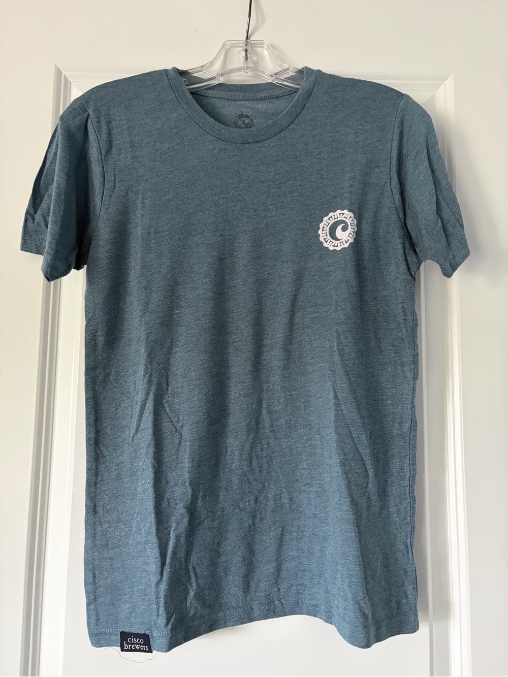 Cisco Men's Slate Blue Crewneck Short Sleeve Tee